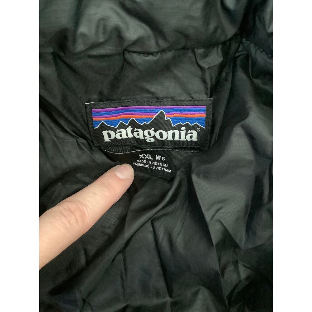 Patagonia SHEILD AI Mens XXL Black Nano Puff Quilted Zip Up Jacket HR11-2 - Picture 9 of 10
